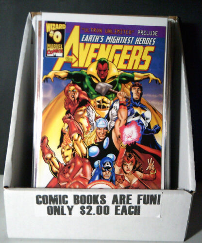 Store Restock Supply (50 Bagged & Boarded Comic Books)
